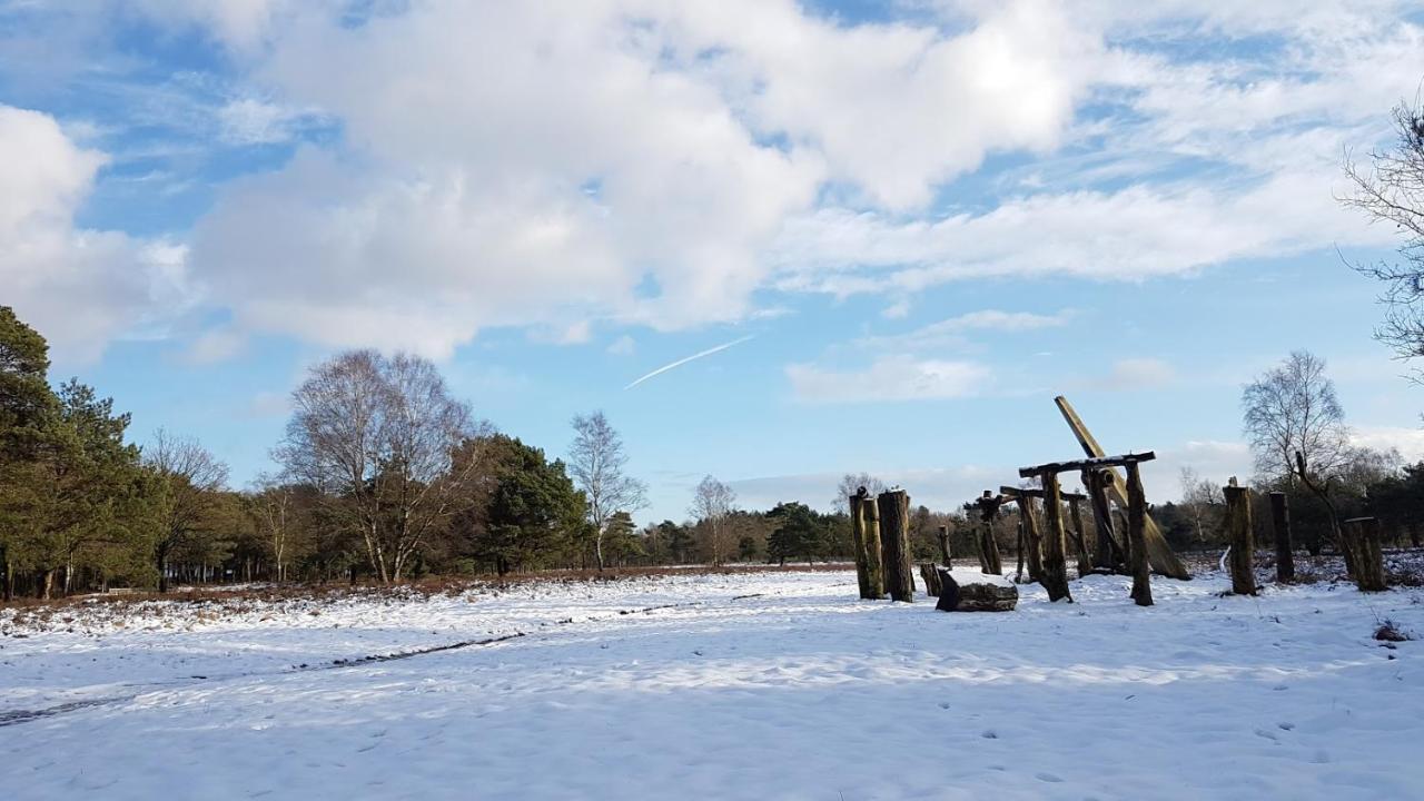 Chalet Op De Veluwe # Berk Putten Zewnętrze zdjęcie